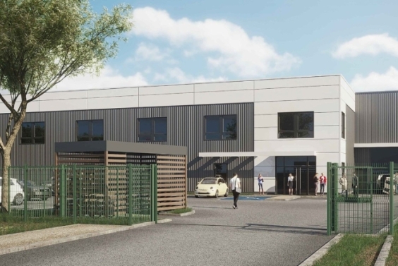 Illustration du projet 2022 - Construction d'un bâtiment d'activité de 1.300 m² à Viarmes (95